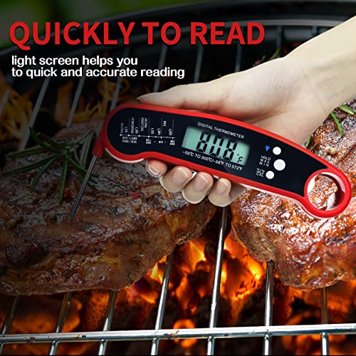 Leelosp Digital Meat Thermometer 3-Pack with Fast Read