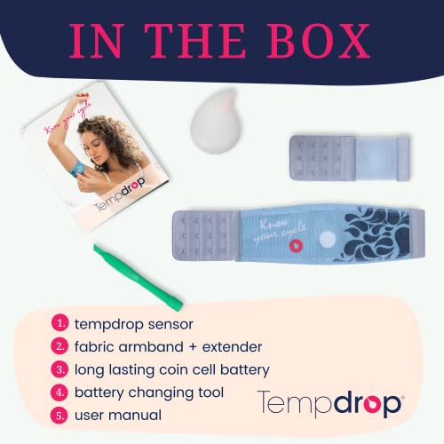 Tempdrop Fertility & Ovulation Tracker: Wearable BBT Monitor