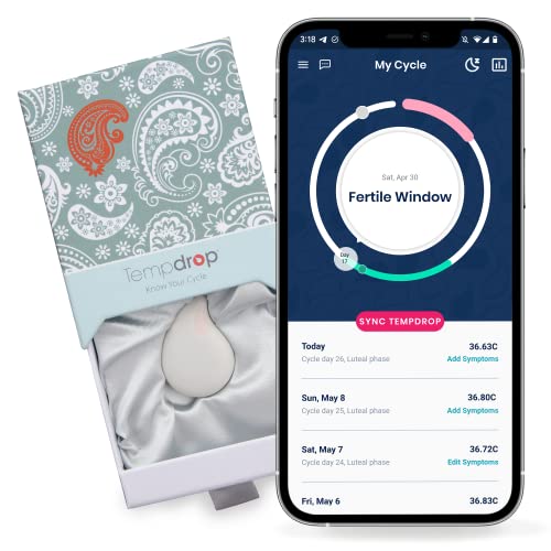Tempdrop Fertility & Ovulation Tracker: Wearable BBT Monitor