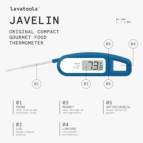 Javelin PT12 Instant Read Meat Thermometer - Sambal