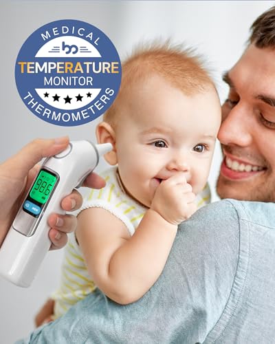 Femometer Family Ear Thermometer 1s Result & 30 Memory Recall