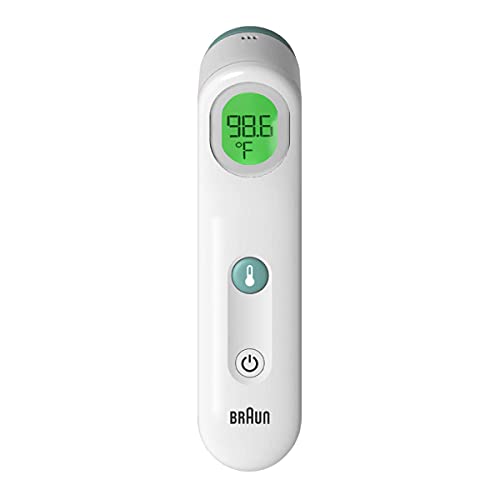 Braun Digital Forehead Thermometer - Professional Accuracy, Color-Coded Guidance