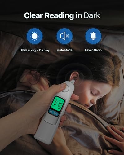 Femometer Family Ear Thermometer 1s Result & 30 Memory Recall