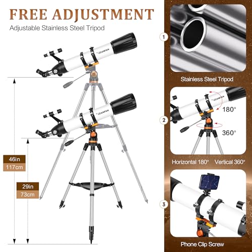 Dianfan Telescope with 90mm Aperture for VIP Shoppers