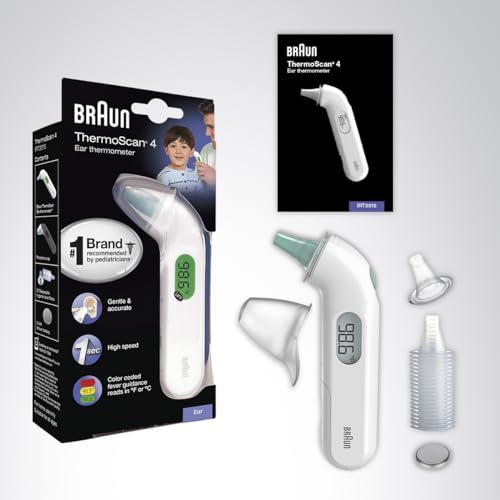 Professional Braun ThermoScan 4 Ear Thermometer - VIP Approved