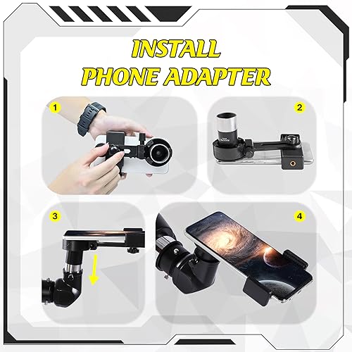 VIP Smart Shopper: Powerful Telescope with Wireless Remote