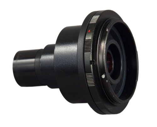 OMAX 2X Camera Adapter with Optical Lens for Microscopes