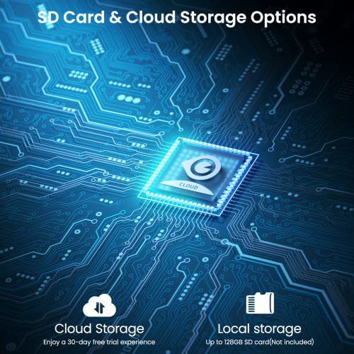 GALAYOU 2K Battery WiFi Security Cameras with AI