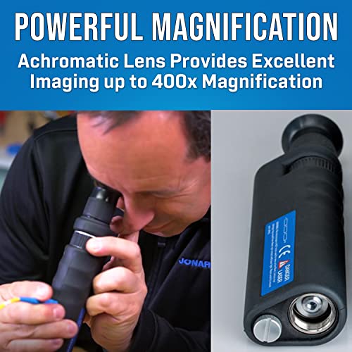 Jonard FIM-400 Fiber Optic Inspection Microscope Kit