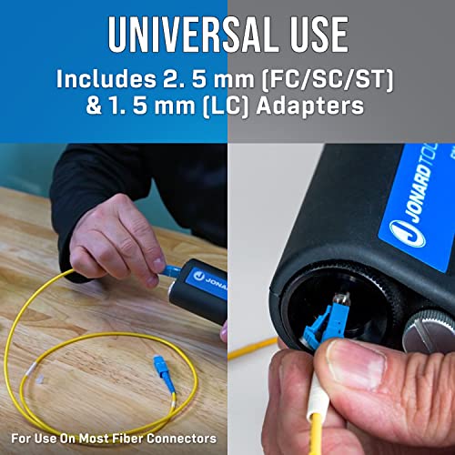 Jonard FIM-400 Fiber Optic Inspection Microscope Kit