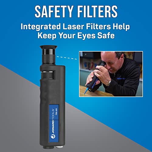 Jonard FIM-400 Fiber Optic Inspection Microscope Kit
