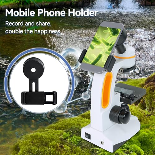 SVBONY SM202 Monocular Microscope 40X-2000X for Adults