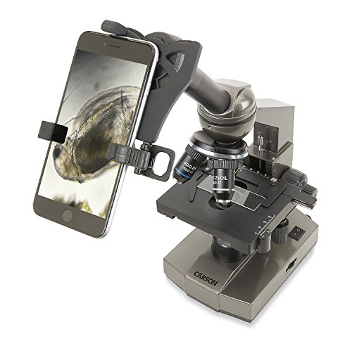 Carson Compound Student Microscope with Smartphone Adapter