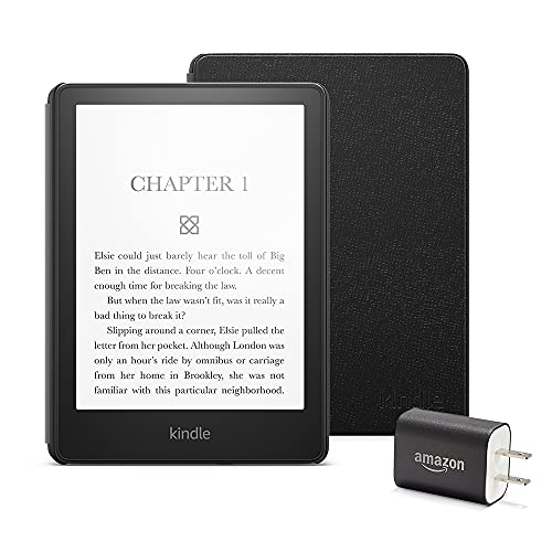 Kindle Paperwhite Essentials Bundle with Wifi and Accessories