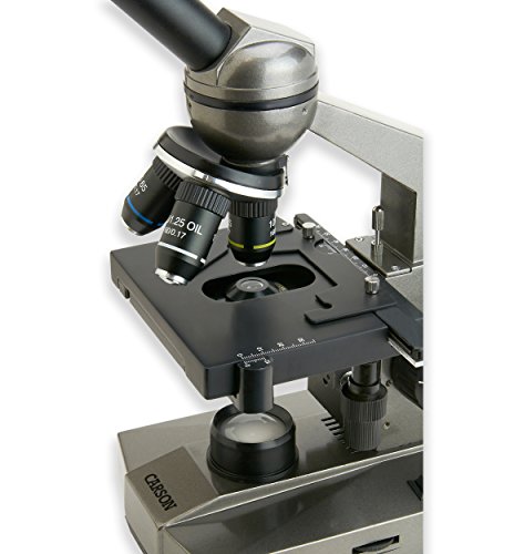 Carson Compound Student Microscope with Smartphone Adapter