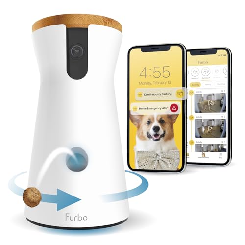 Furbo 360° Dog Camera + Dog Nanny: Smart Alerts