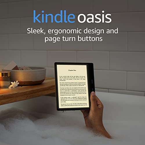 AT&T International Kindle Oasis 32GB, Graphite +Free 4G