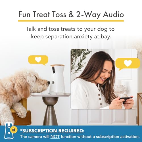 Furbo 360° Dog Camera + Dog Nanny: Smart Alerts
