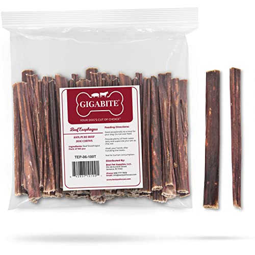 100 Pack All Natural Beef Gullet Jerky Sticks