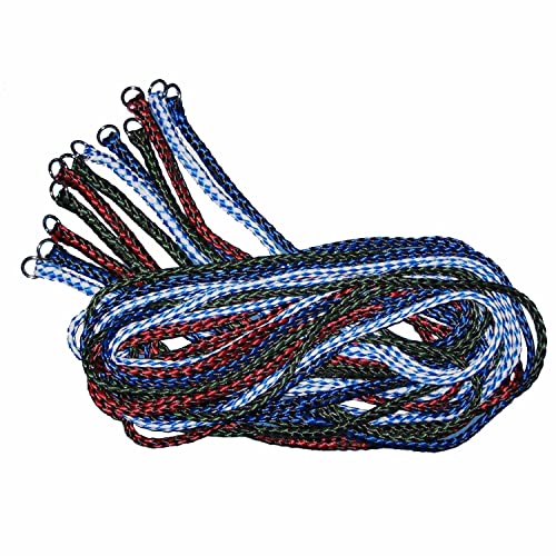 Braided Poly Slip Lead Dog Leash Bundle