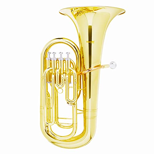 Mendini MEP-L Gold Euphonium with Stainless Steel Pistons
