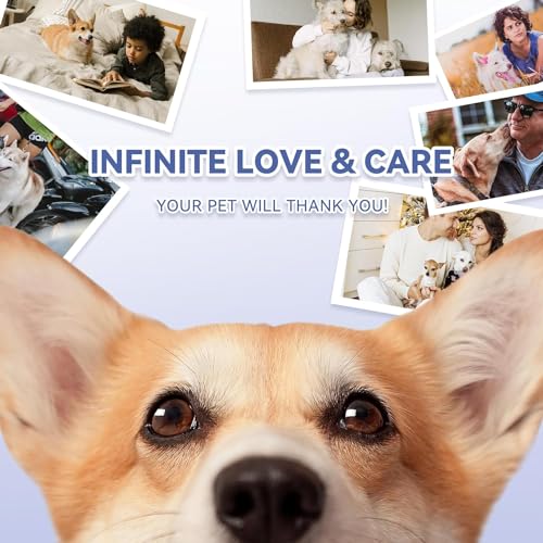 Yinole P50 Dog Grooming Vacuum with Clippers & Deshedding