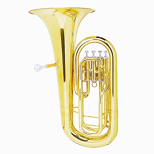 Mendini MEP-L Gold Euphonium with Stainless Steel Pistons