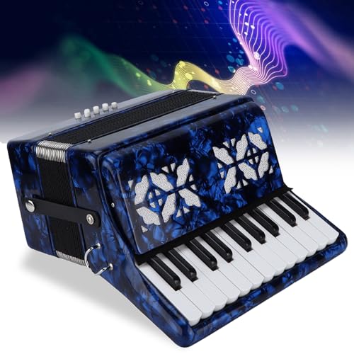 Accordion for Adults 22 Keys 8 Bass with Straps