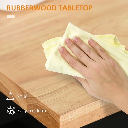 PHI VILLA Rolling Kitchen Island Cart with Storage