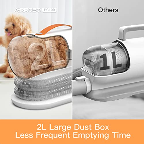 AIRROBO Dog Grooming Vacuum, Strong Pet Grooming Tool