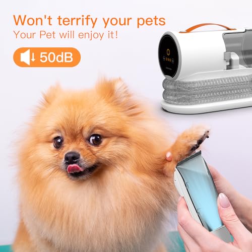 AIRROBO Dog Grooming Vacuum, Strong Pet Grooming Tool