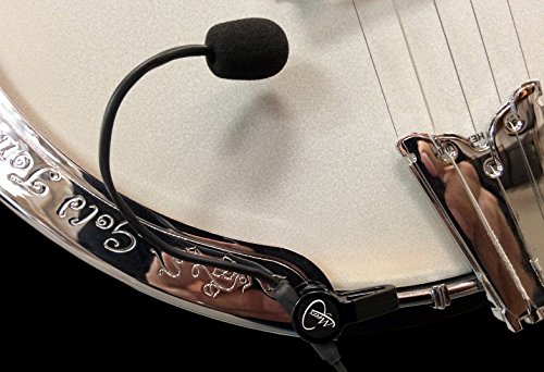 Myers Feather Openback Banjo Pickup with Flexible Gooseneck