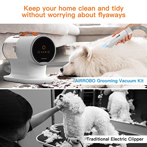 AIRROBO Dog Grooming Vacuum, Strong Pet Grooming Tool