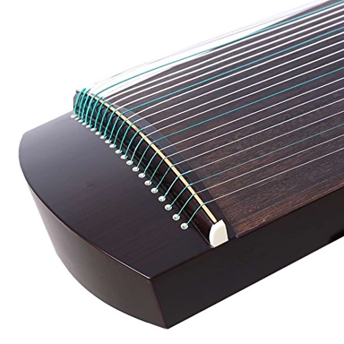 OrientalMusicSanctuary Black Sandalwood Travel Guzheng - Tutorial Included