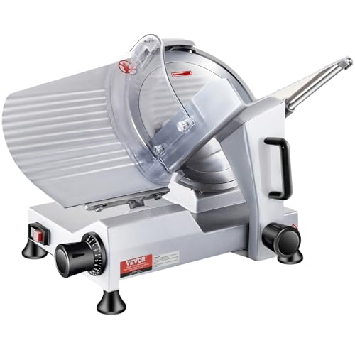 VEVOR 240W Electric Meat Slicer, 10" Blade