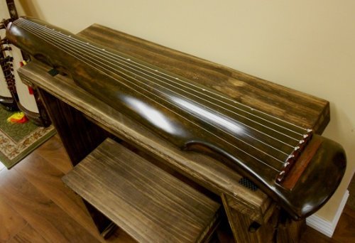 Vintage Chinese Fir Guqin for VIP Shoppers