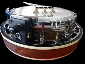 Myers Banjolele Pickup with Micro-Gooseneck