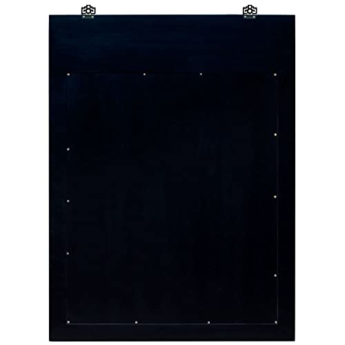 Red Lacquer Chinoiserie Scenery Oriental Vertical Mirror