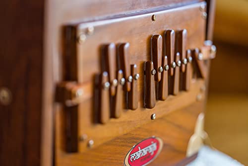 Premium Maharaja Teak Wood Brass Shruti Box 16x12x3