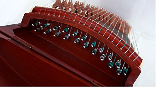 Paulownia Travel Guzheng - Rosewood - Tutorial book included