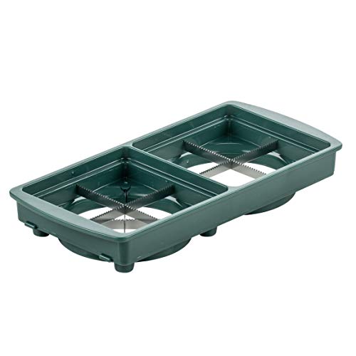 Genius Nicer Dicer Plus 18-Piece Set, Emerald Green