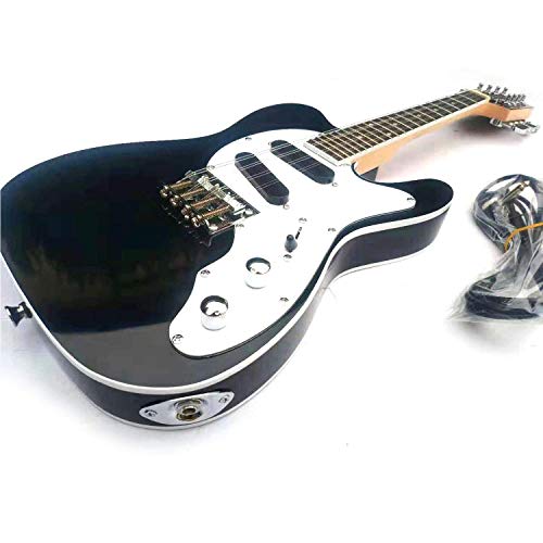 Black Batking 8 String Acoustic Electric Mandocaster