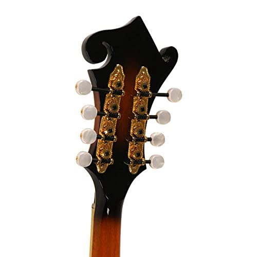 VIP Smart Shopper Gold Tone Mandolin in Two Tone Tobacco