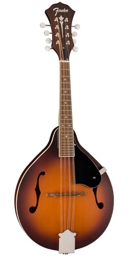 Fender Paramount PM-180E Mandolin Bundle - Aged Cognac