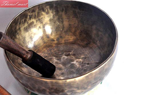 Antique Finished Hand Hammered Tibetan Yoga Singing Bowl
