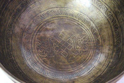 Handcrafted 7.5" Singing Bowl Set, Cushions, Mallet, Nepal