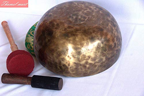 Antique Finished Hand Hammered Tibetan Yoga Singing Bowl