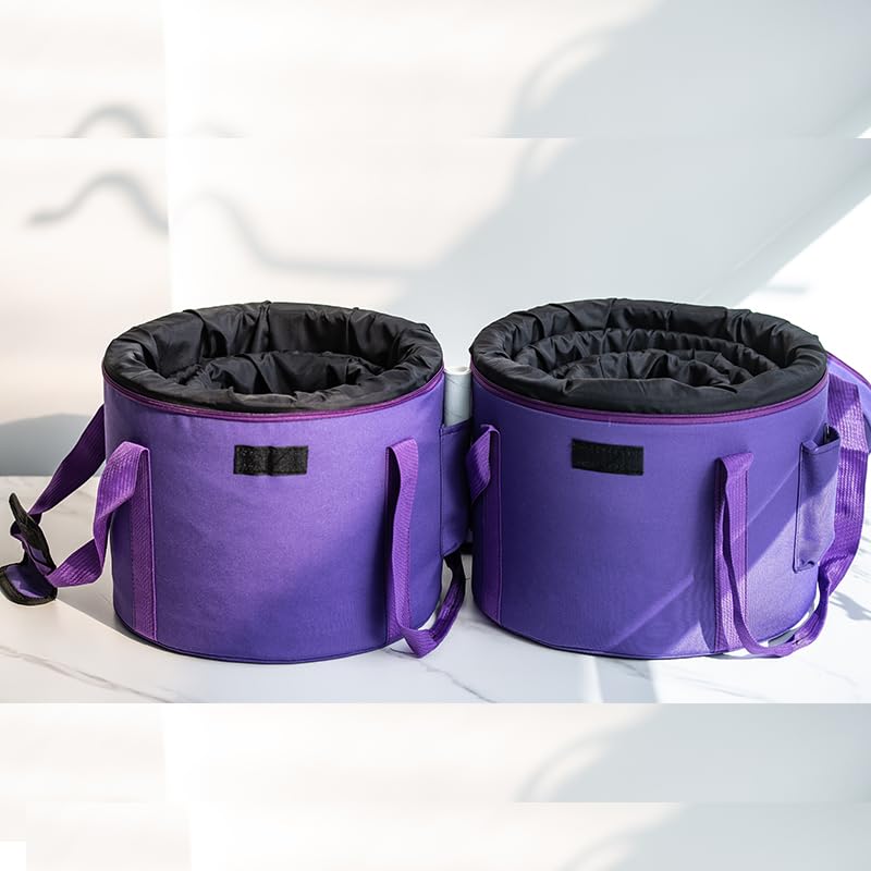 YongFei Purple Crystal Singing Bowl Case for 6-12 inch