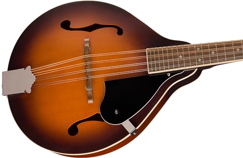 Fender Paramount PM-180E Mandolin Bundle - Aged Cognac