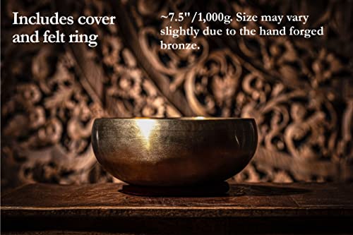 Meinl Bronze Venus Flower Singing Bowl with Accessories